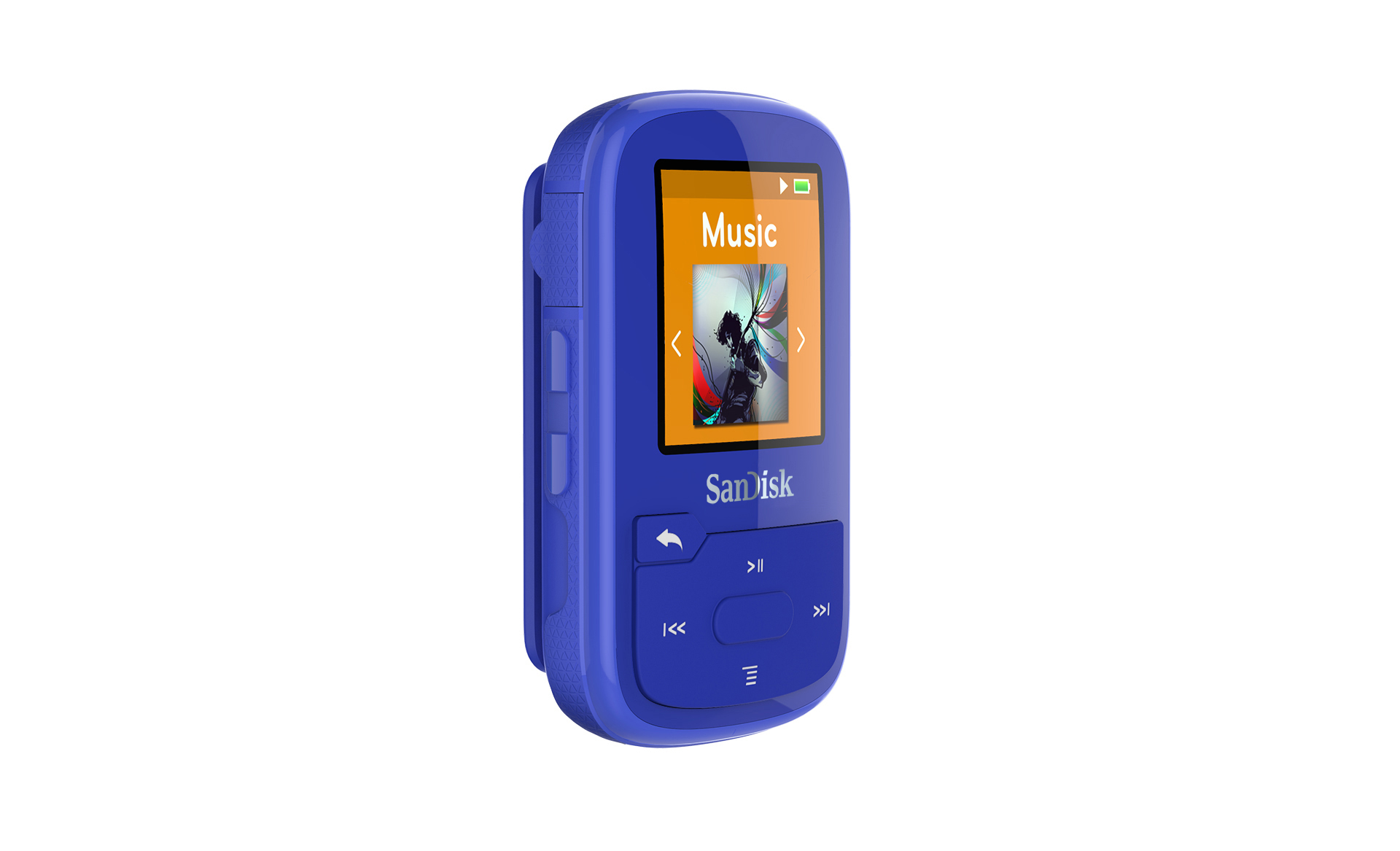 SANDISK Clip Sport Plus Mp3-Player (16 GB, Blau)
