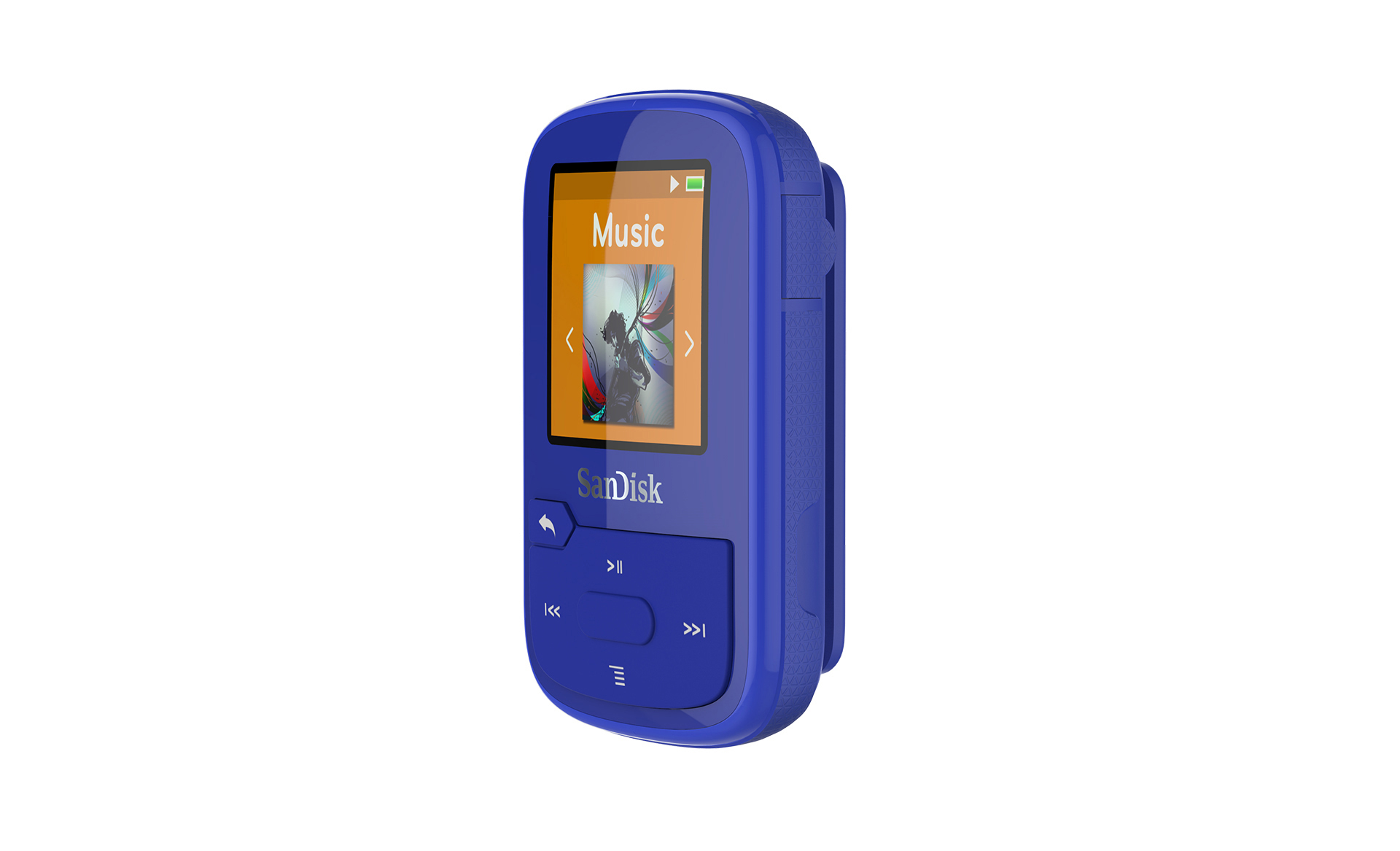 SANDISK Clip Sport Plus Mp3-Player (16 GB, Blau)