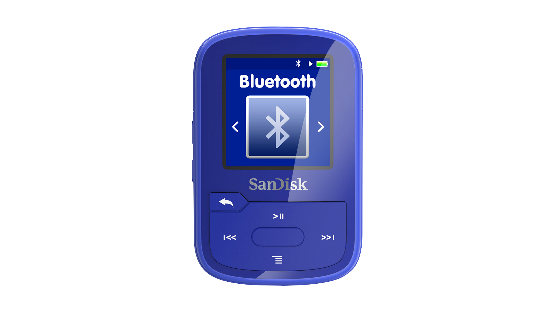 SANDISK Clip Sport Plus Mp3-Player (16 GB, Blau)