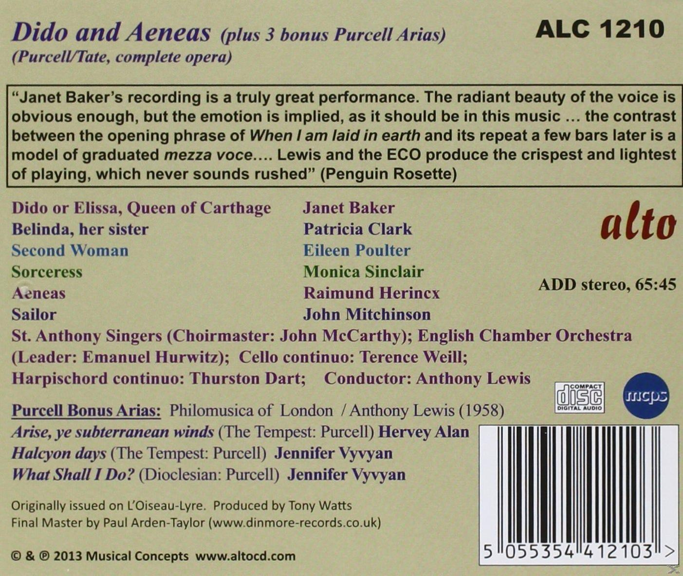 English Chamber Orchestra, VARIOUS - Dido & Aeneas  - (CD)