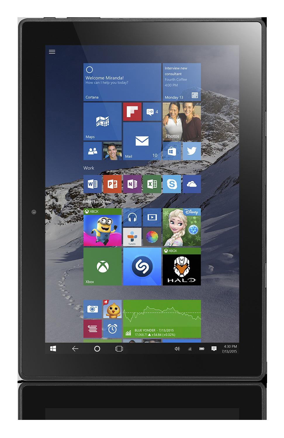 LENOVO Miix 320 - 10,1 Zoll - Intel® Atom® x5-Z8350 - 4 GB - 64 GB - Intel® HD 400 - Windows 10