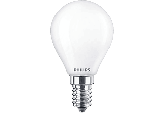 PHILIPS LED kisgömb meleg, E14 4,3W 470LM