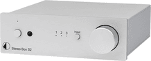 Vollverstärker Stereo Box S2, silber