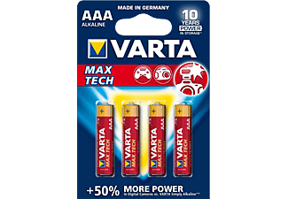 VARTA Max Power - AAA Batterie (Rot)