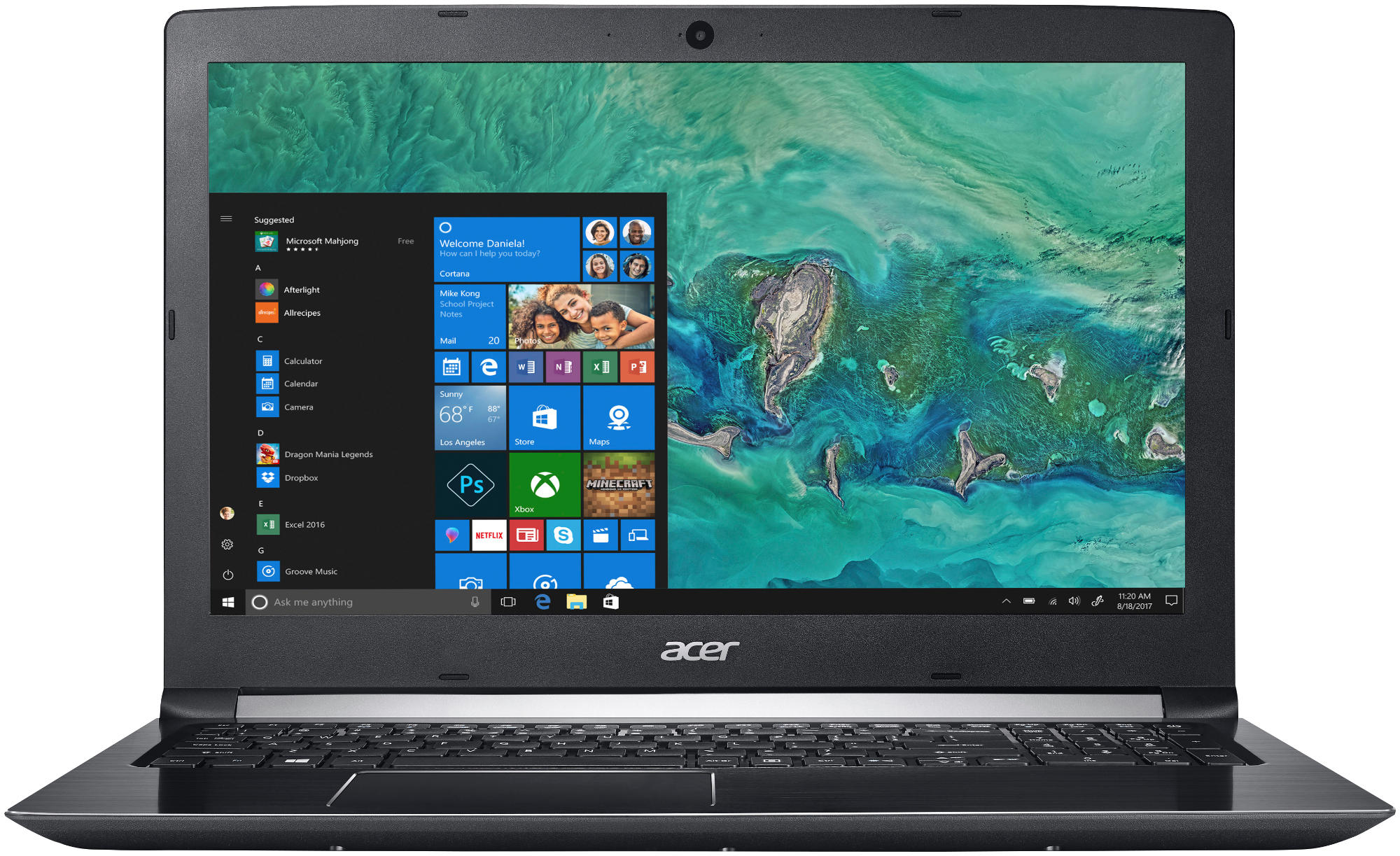 ACER Aspire 5 (A515-51G-520Q) - 15,6 Zoll - Intel® Core™ i5 i5-7200U - 8 GB - 256 GB - Windows 10 Home (64 Bit)