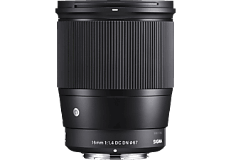 SIGMA SIGMA 16mm F1.4 DC DN Contemporary - Obiettivo grandangolare - per Micro Four Thirds - Nero - Primo obiettivo(Micro-Four-Thirds)