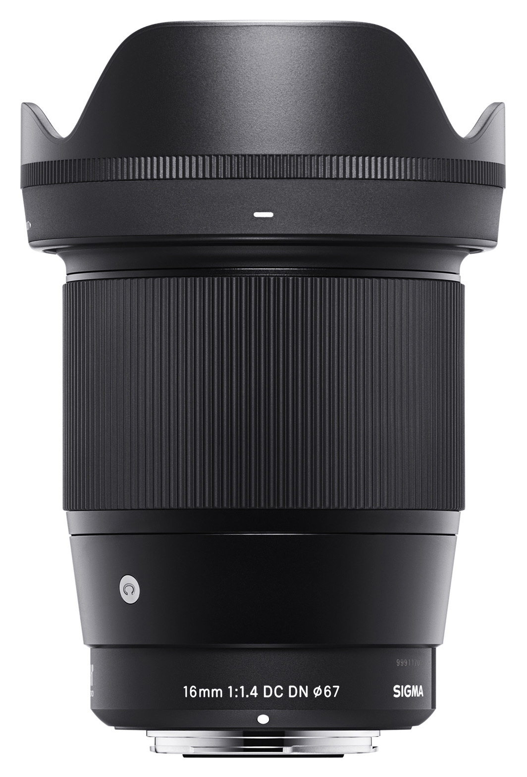 SIGMA 402963 Contemporary - 16 mm f/1.4 DC (Objektiv für Micro-Four-Thirds, Schwarz)