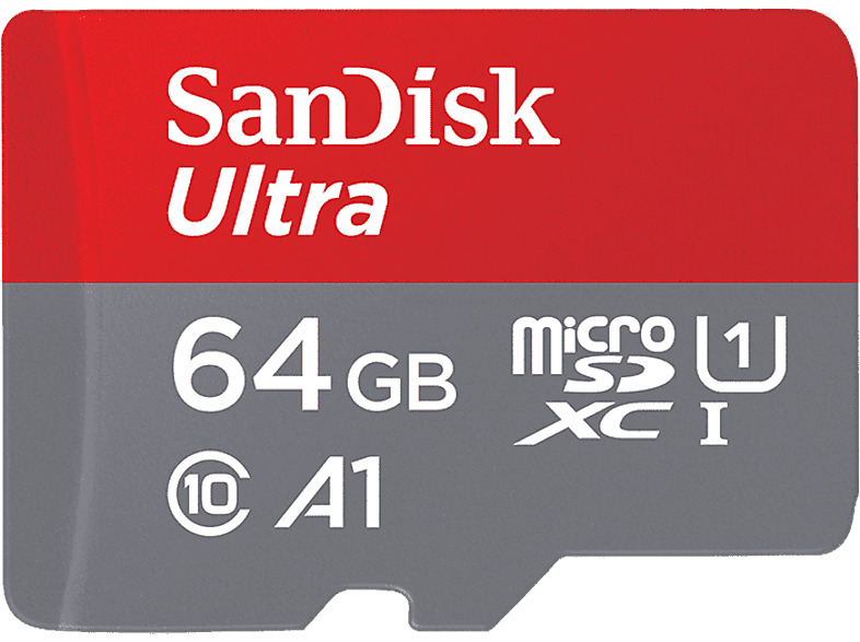 SANDISK Geheugenkaart microSDXC Ultra 64 GB Class 10 (173448)