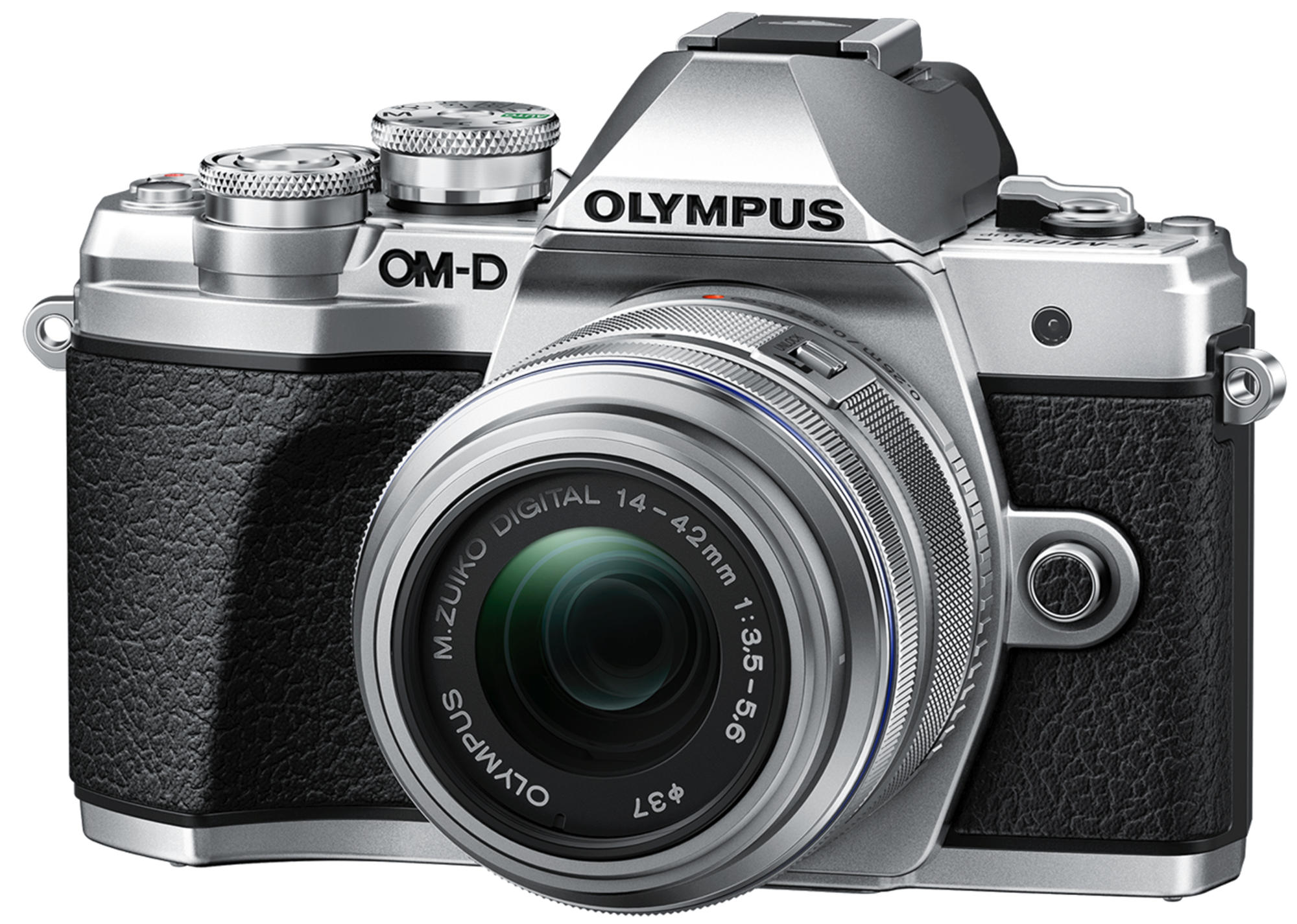 Cámara EVIL - Olympus OM-D E-M10 Mark III, 16.1MP, Plata + M.Zuiko Digital ED 14-42mm + M.Zuiko