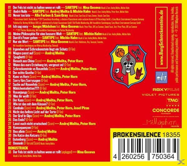 CD-Cover, gelber Hintergrund mit Text und Logo eines Plattenlabels.