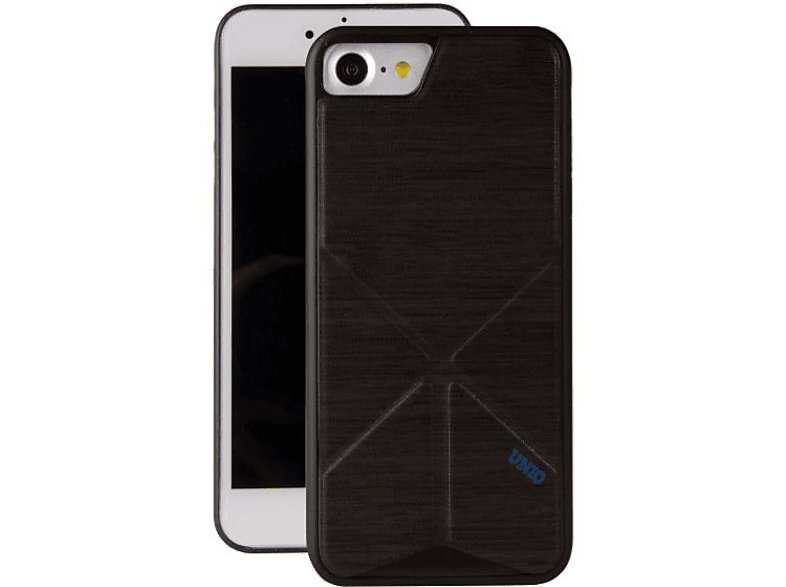 UNIQ Cover Transforma Ligne Raven iPhone 7 Zwart (107221)