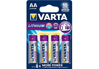 VARTA Lithium - AA Batterie (Silber/Violett)