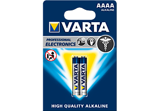 VARTA Varta Professional 4061 - Batteria 2x AAAA Alcalina 640 mAh - Batterie (Argento/Blu)