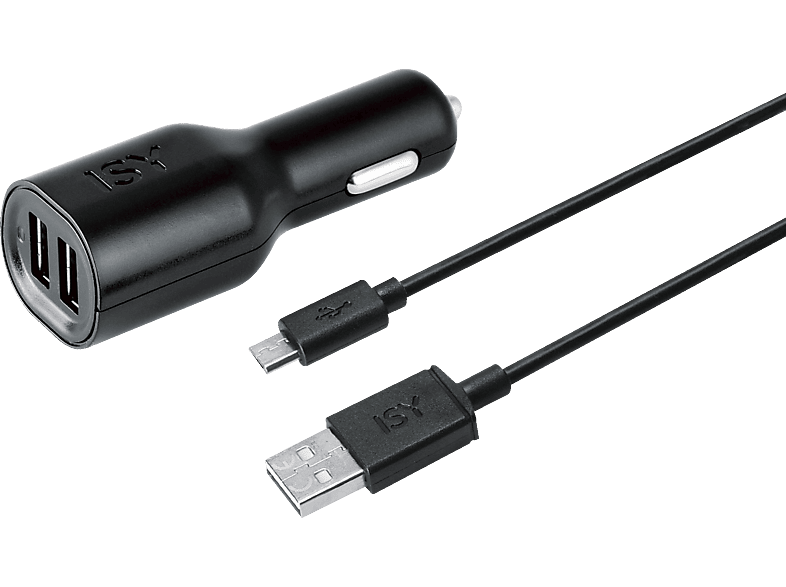 ISY Autolader + microUSB-kabel (ICC 5200)