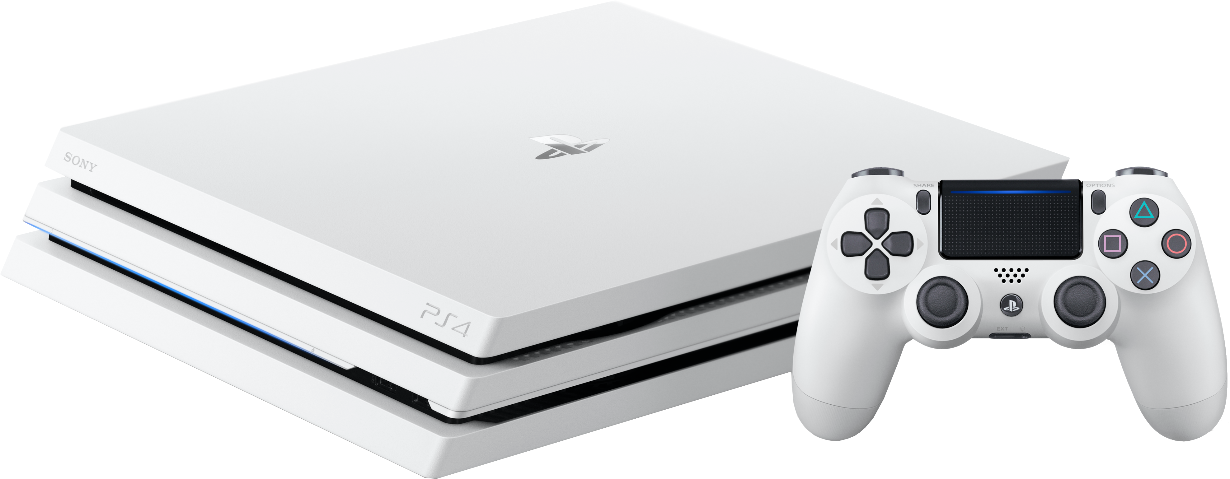 SONY PlayStation 4 Pro 1TB weiß inkl. GTA V + MAFIA III