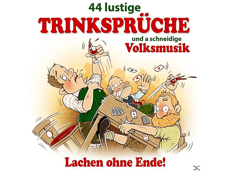 VARIOUS – 44 Lustige Trinksprüche U.A.Schneid.Volksmusik – (CD)