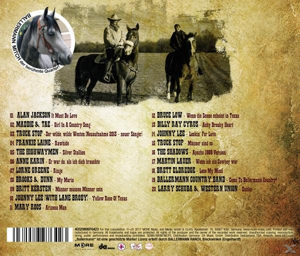 VARIOUS - Ballermann Country Die Westernparty 2018  - (CD)