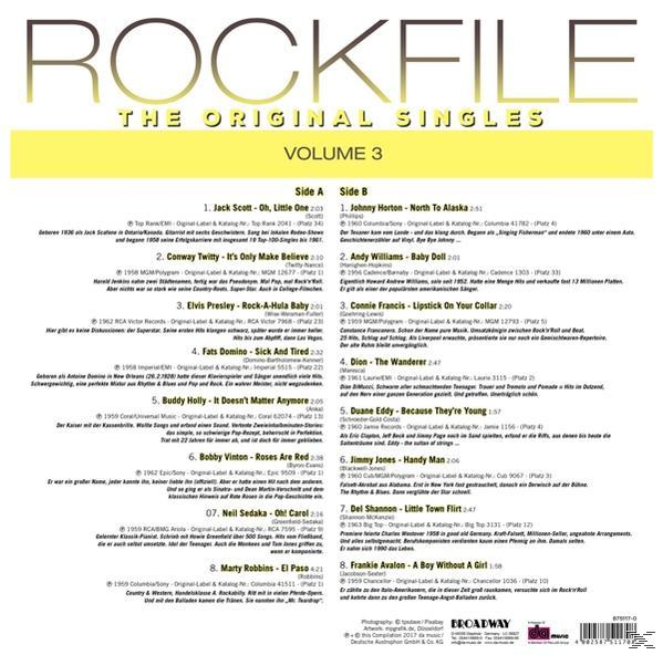 VARIOUS - Rockfile - Vol. 3 (180 GR Audiophile Vinyl)  - (Vinyl)