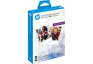 HP HP W2G60A Social Media Snapshots 10x13 cm Çıkarılabilir Yapı Skan Fotoğraf Kağıdı 25 Yaprak