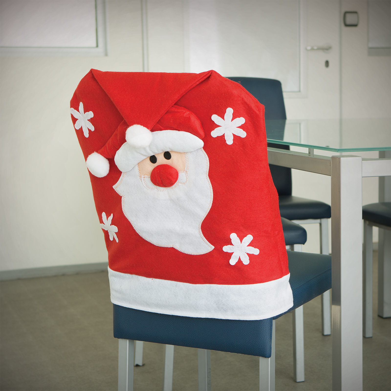 FAMILY CHRISTMAS 55926A Székdekor, mikulás