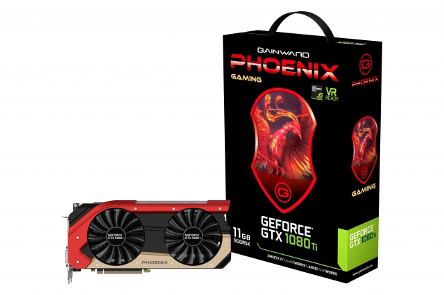 GAINWARD GeForce® GTX 1080Ti Phoenix 11GB (3941) (NVIDIA, Triple-Slot Grafikkarte)