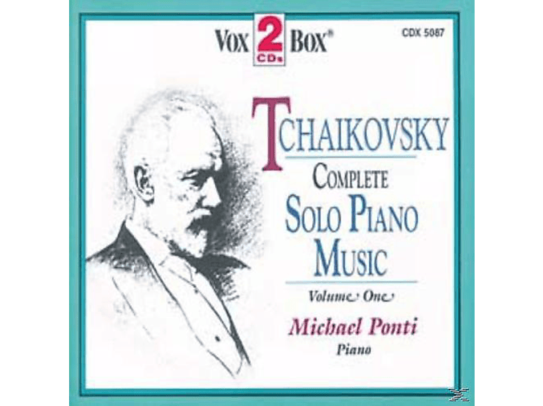 Michael Ponti - Sämtliche Werke für Klavier solo,Vol.1 - (CD)