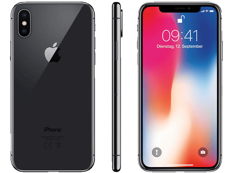 コンピュータ・IT iPhone X 256GB APPLE iPhone X 256GB Akıllı Telefon Uzay Grisi Fiyat & Özellik