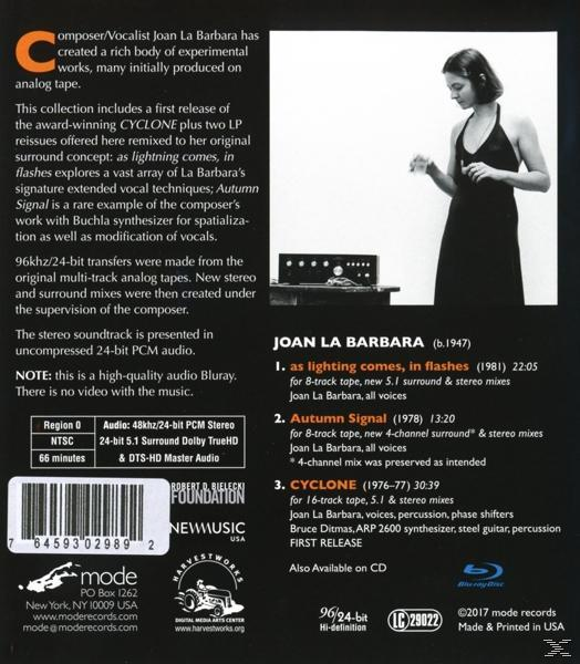 Frühe Werke Barbara,Joan/Ditmas,Bruce - - La (Blu-ray)