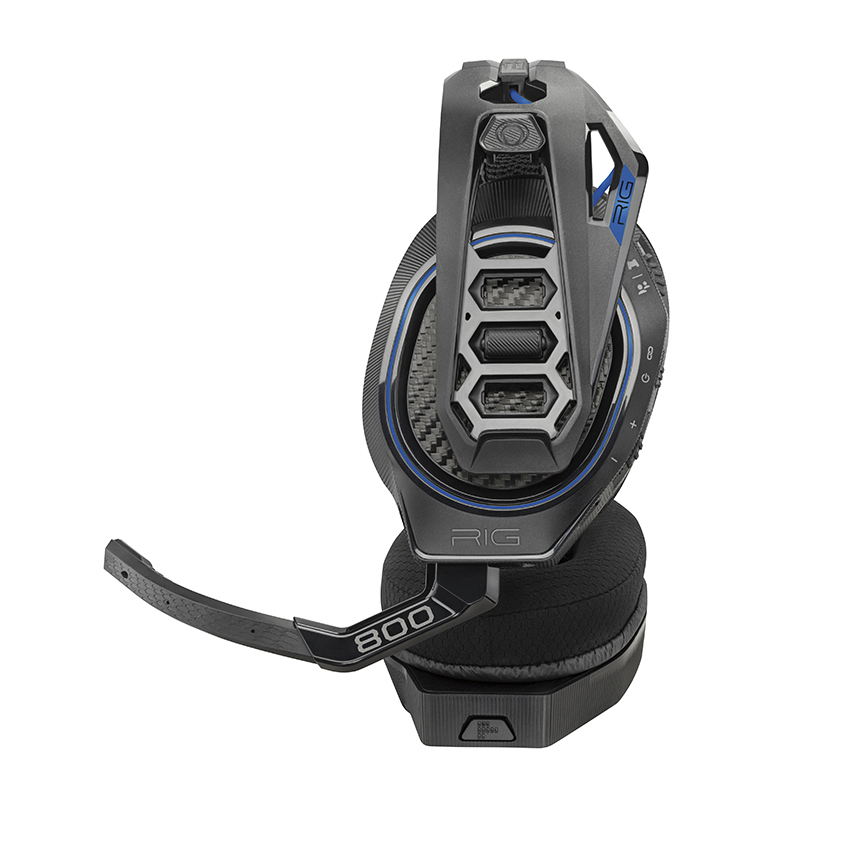 NACON RIG 800HS, Over-ear Headset Schwarz