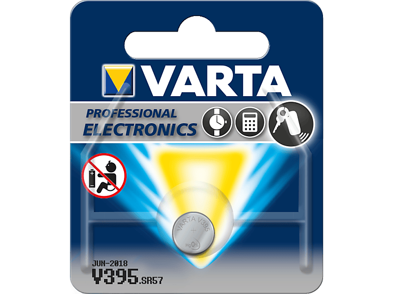 Varta Knopfzelle V395/SR57; Knopfzellenbatterie