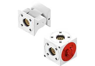 TINKERBOTS Tinkerbots Pivot & Cube Ergänzungssteine, Weiß/Rot