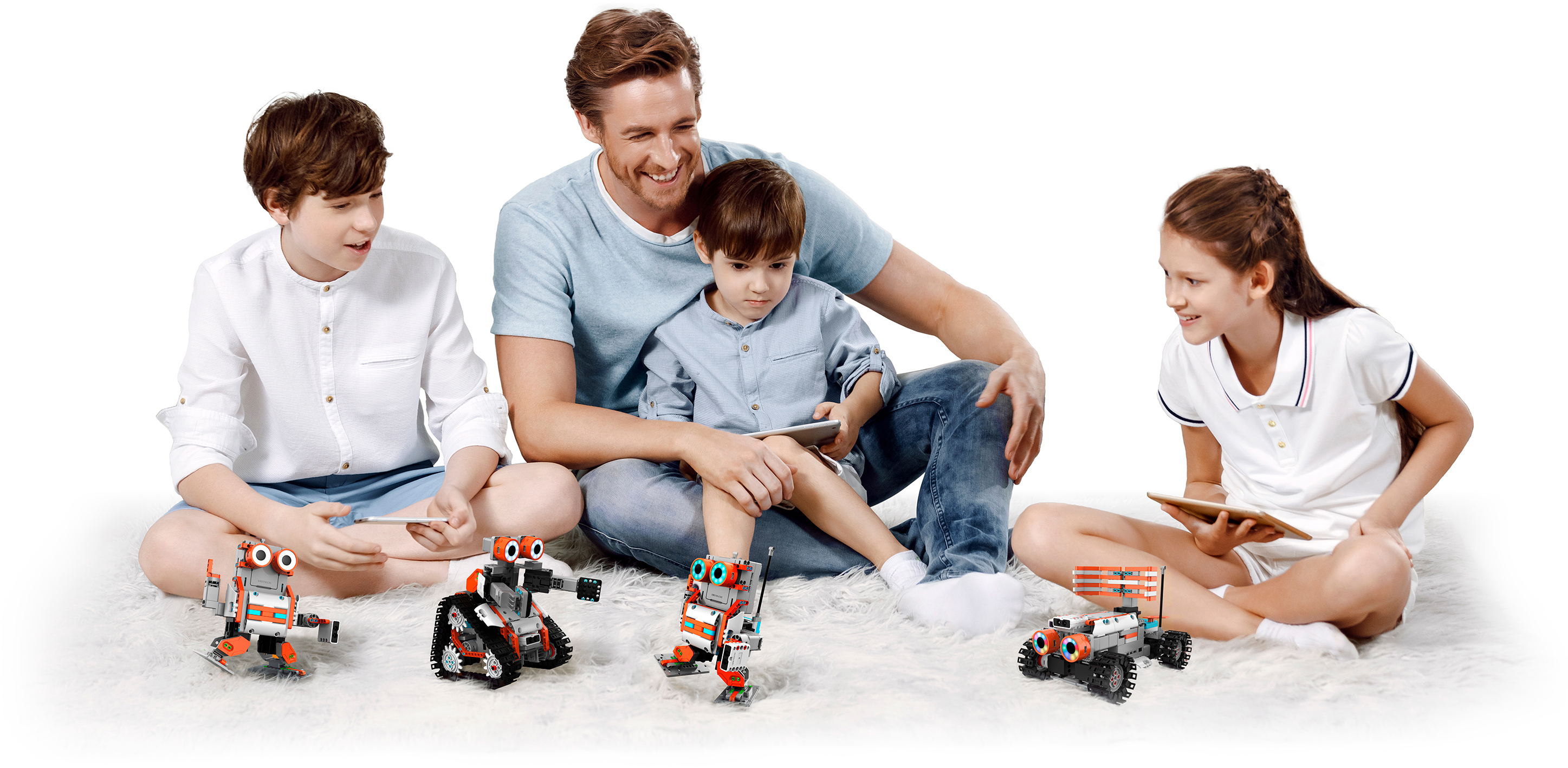 UBTECH Jimu Astrobot Kit Roboter-Baukastensystem, Mehrfarbig
