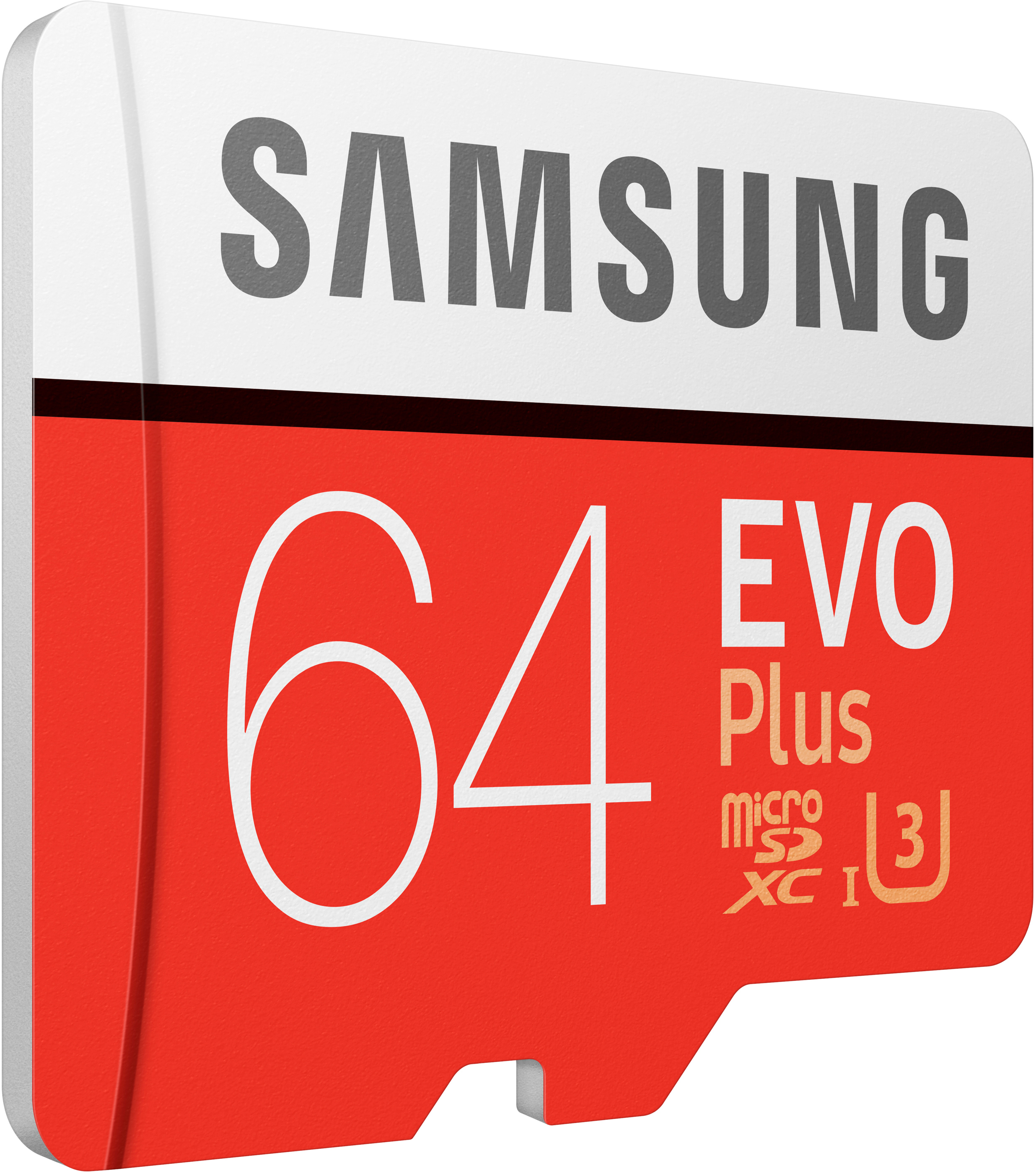 SAMSUNG Evo Plus Micro-SD Speicherkarte, 64 GB, 100 MB/s