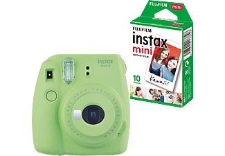 FUJIFILM Instax MINI 9 lime green analóg fényképezőgép + film