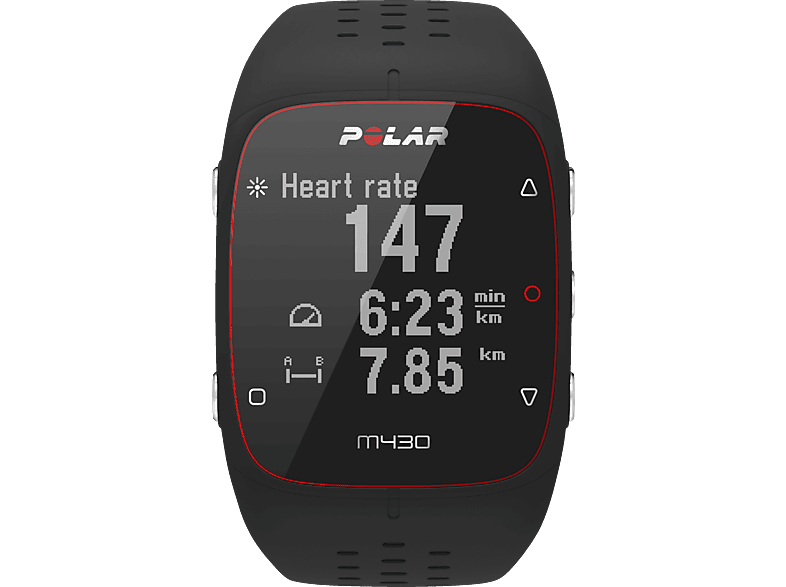 POLAR M430 Smartwatch 130 230 mm Schwarz