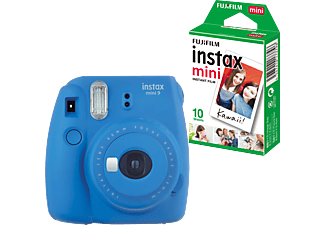 FUJIFILM Instax MINI 9 cobalt blue analóg fényképezőgép + film