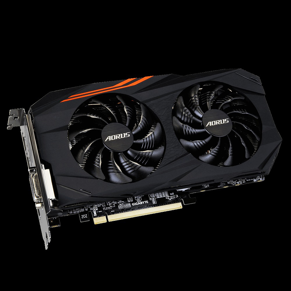 GIGABYTE Radeon RX 580 Aorus 8GB (GV-RX580AORUS-8GD) (AMD, Grafikkarte)