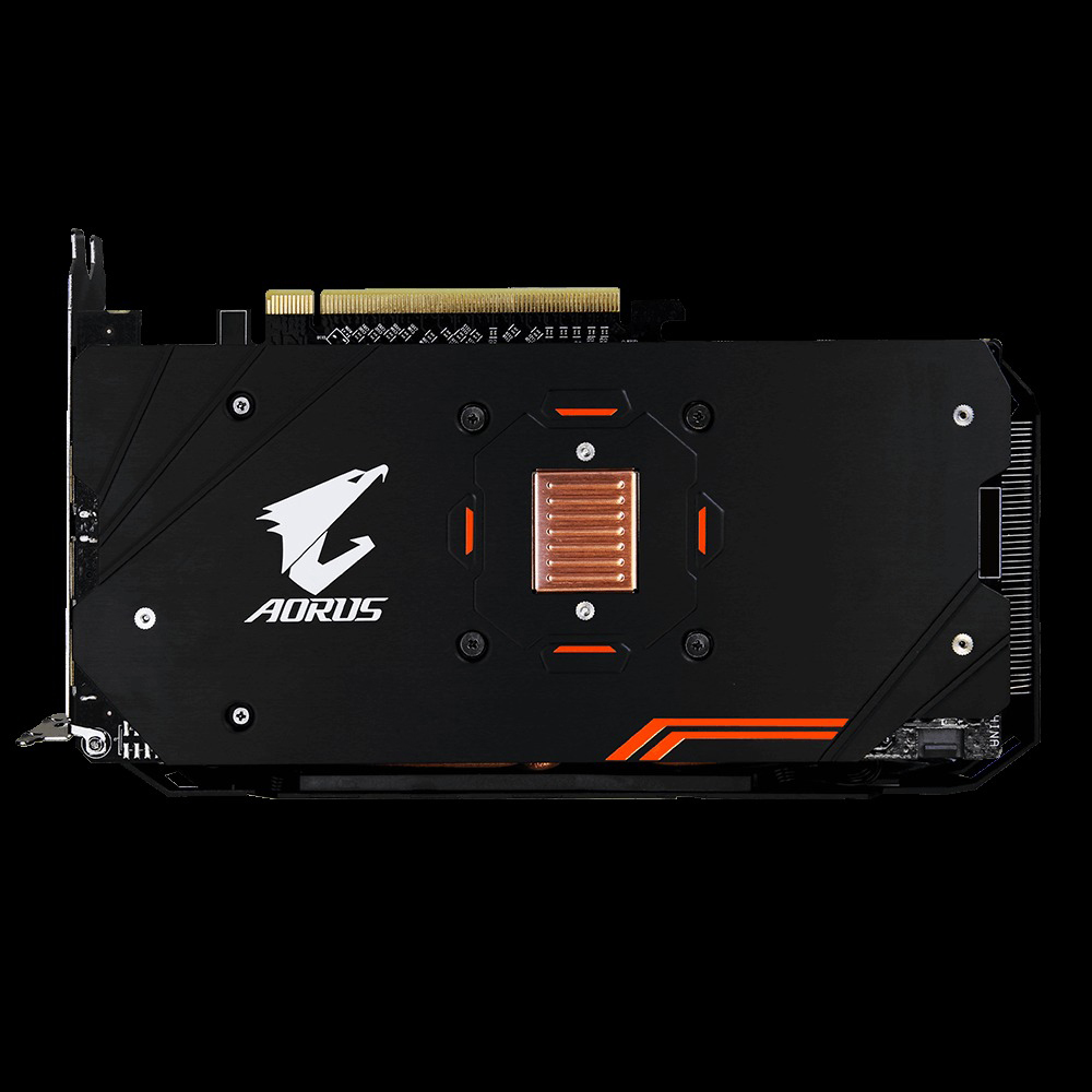 GIGABYTE Radeon RX 580 Aorus 8GB (GV-RX580AORUS-8GD) (AMD, Grafikkarte)