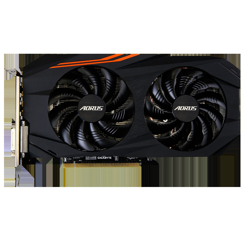 GIGABYTE Radeon RX 580 Aorus 8GB (GV-RX580AORUS-8GD) (AMD, Grafikkarte)