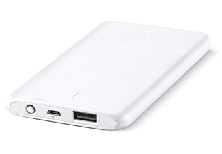 TTEC 2BB132B 5.000mAh PowerSlim Taşınabilir Şarj Cihazı Beyaz