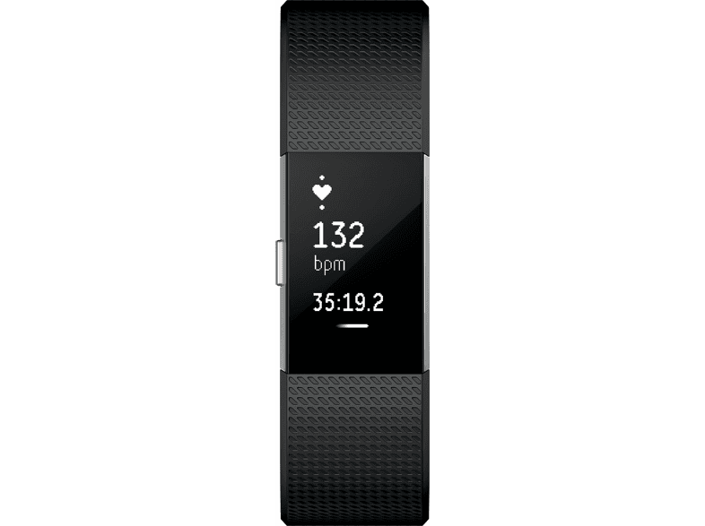 FITBIT Charge 2 Large Siyah Gümüş Fiyat & Özellik | MediaMarkt