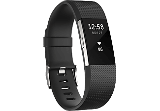 FITBIT Charge 2 Large Siyah Gümüş