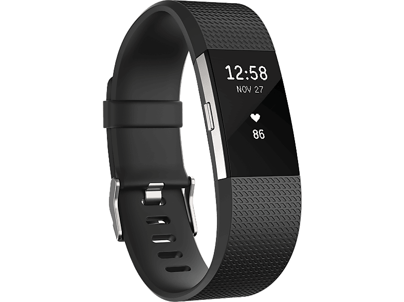 Fitbit Charge 2 L 黒 FITBIT Charge 2 Large Siyah Gümüş Fiyat & Özellik | MediaMarkt
