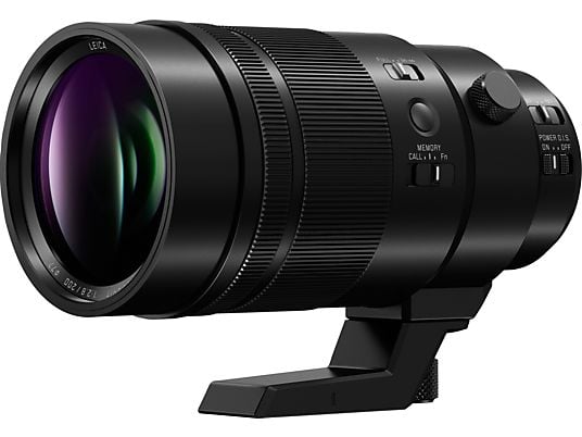 PANASONIC Objektiv Leica DG Elmarit 200 mm f2.8 Power OIS (H-ES200), Schwarz