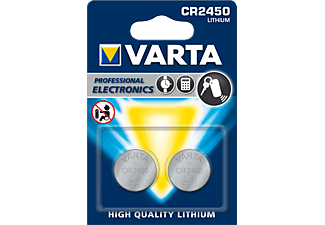 VARTA VARTA CR2450 - Batterie a bottone - pacchetto da 2 - Pila (Argento)