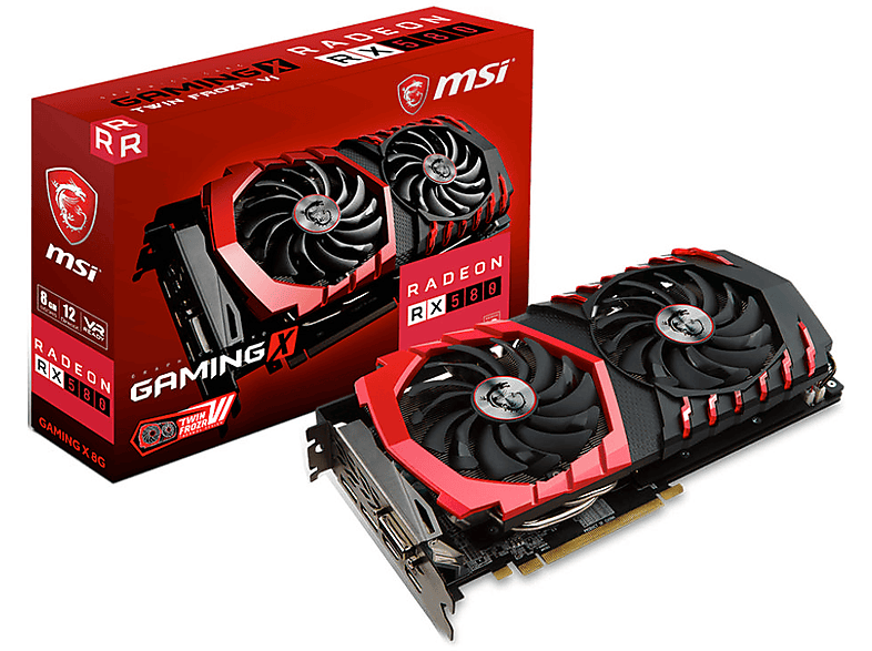 MSI Msı Vga Radeon Rx 580 Gamıng 8G Rx580 8Gb Gddr5 256B Dx12 Pcıe