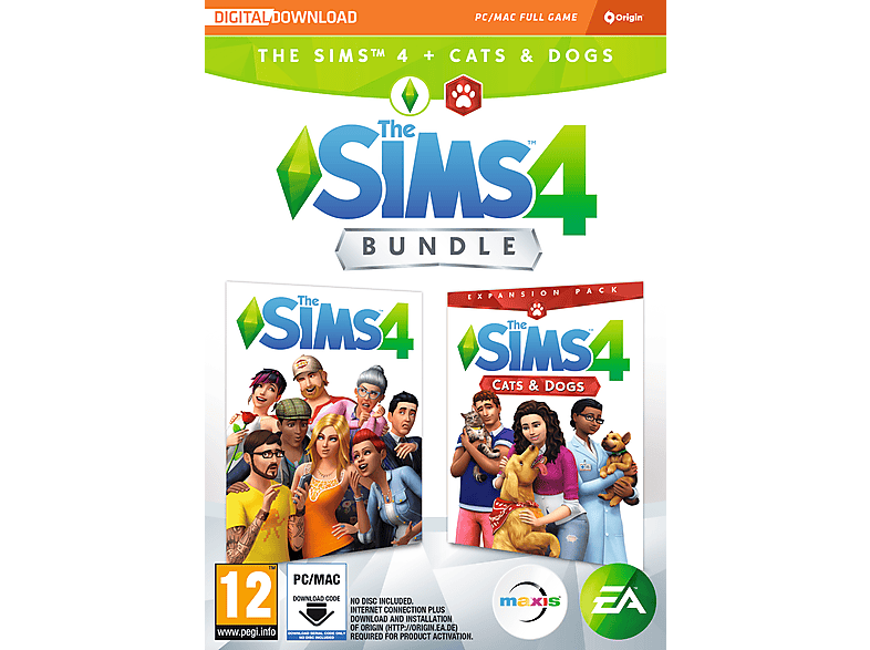 Sims 4 + Erweiterung Hunde & Katzen [PC] online kaufen MediaMarkt