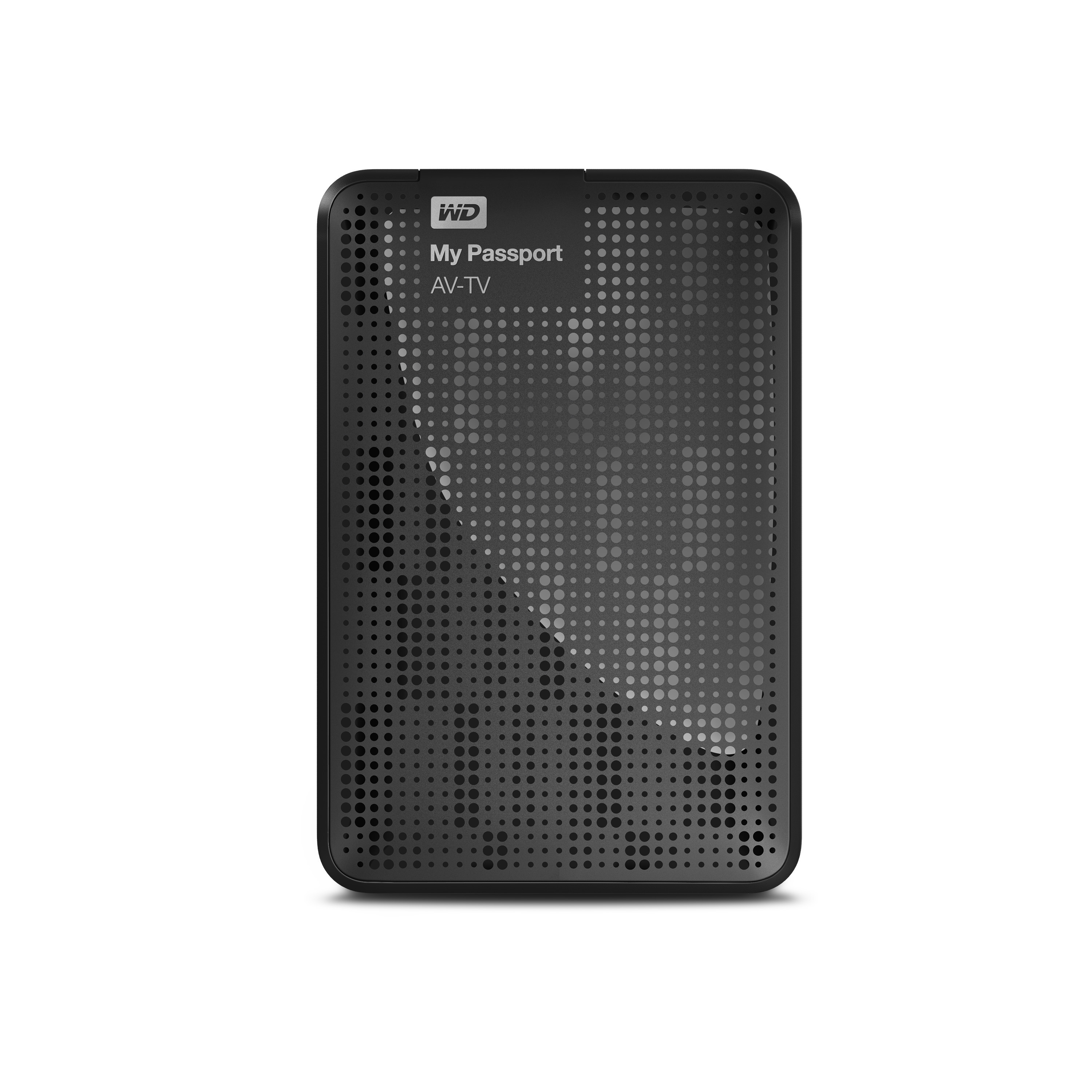 WD My Passport™ AV-TV Festplatte, 1 TB HDD, extern, Schwarz