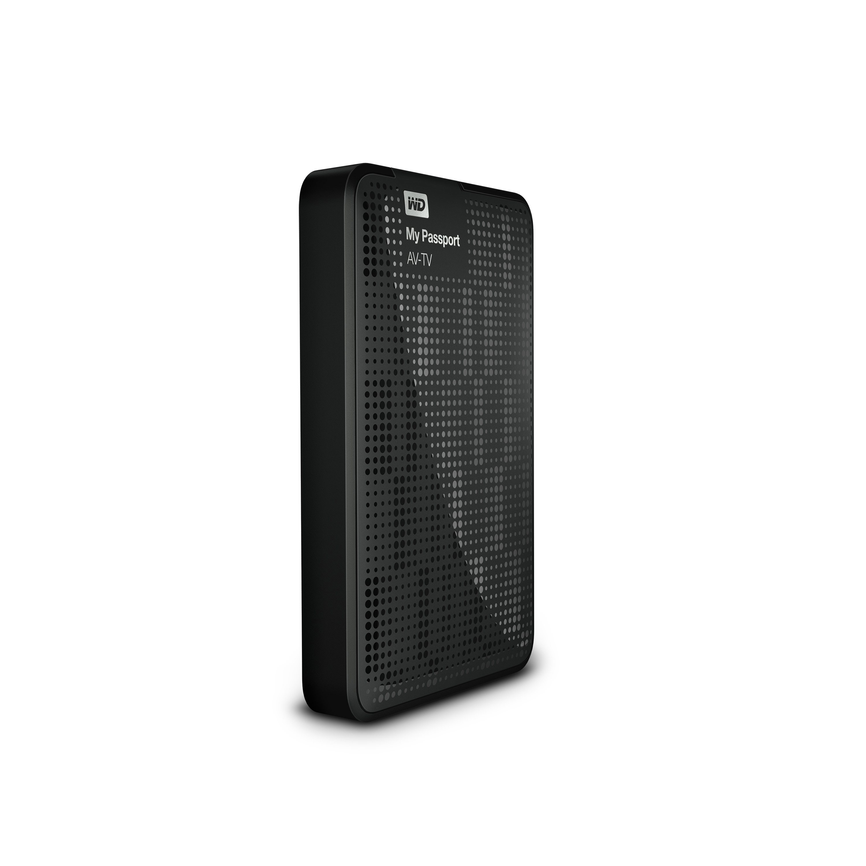 WD My Passport™ AV-TV Festplatte, 1 TB HDD, extern, Schwarz