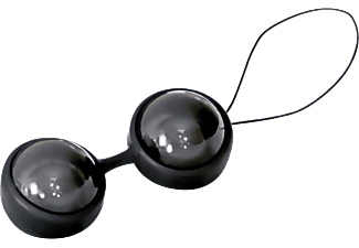 LELO LUNA BEADS Noir luxus gésagolyók, matt fekete